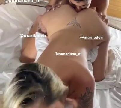 Mari Ribeiro Nude Threesome Fucking Sextape Porn Video Leaked