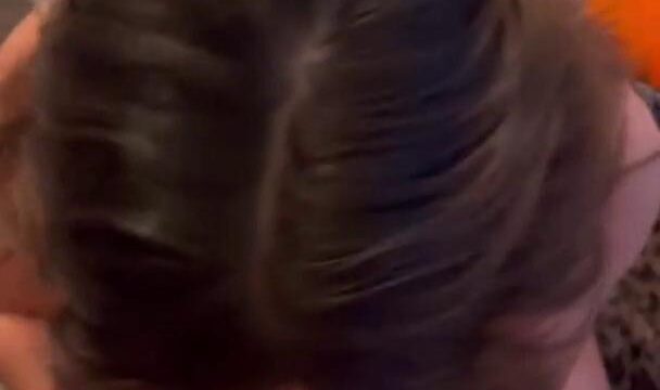 KittieBabyXXX Brunette Sloppy Blowjob Facial Video Leaked