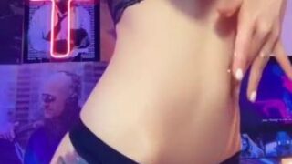 MyKinkyDope Teasing in Black Panties Nude Video Leaked